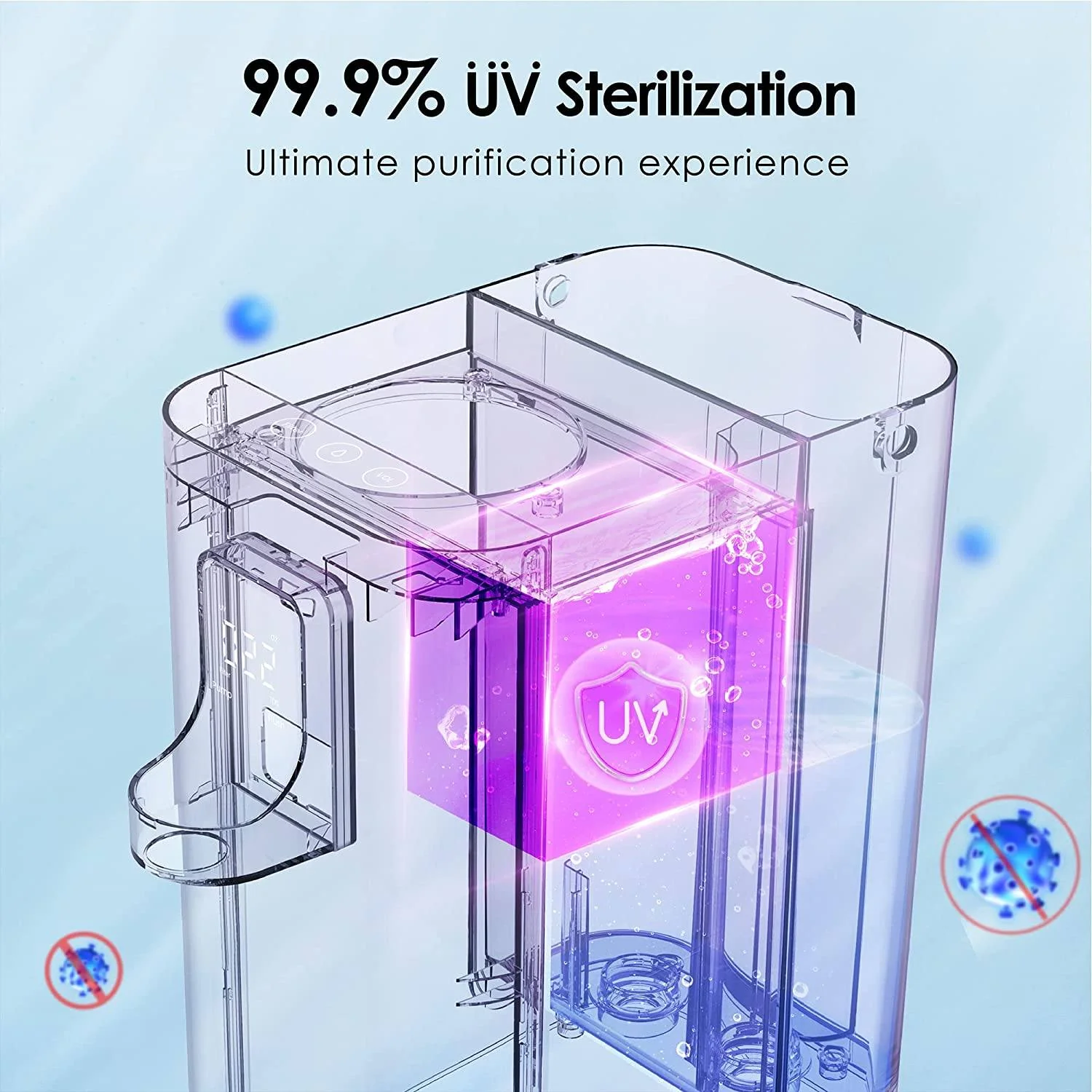 Countertop Reverse Osmosis Water Filter System - Waterdrop K19 - Image 6