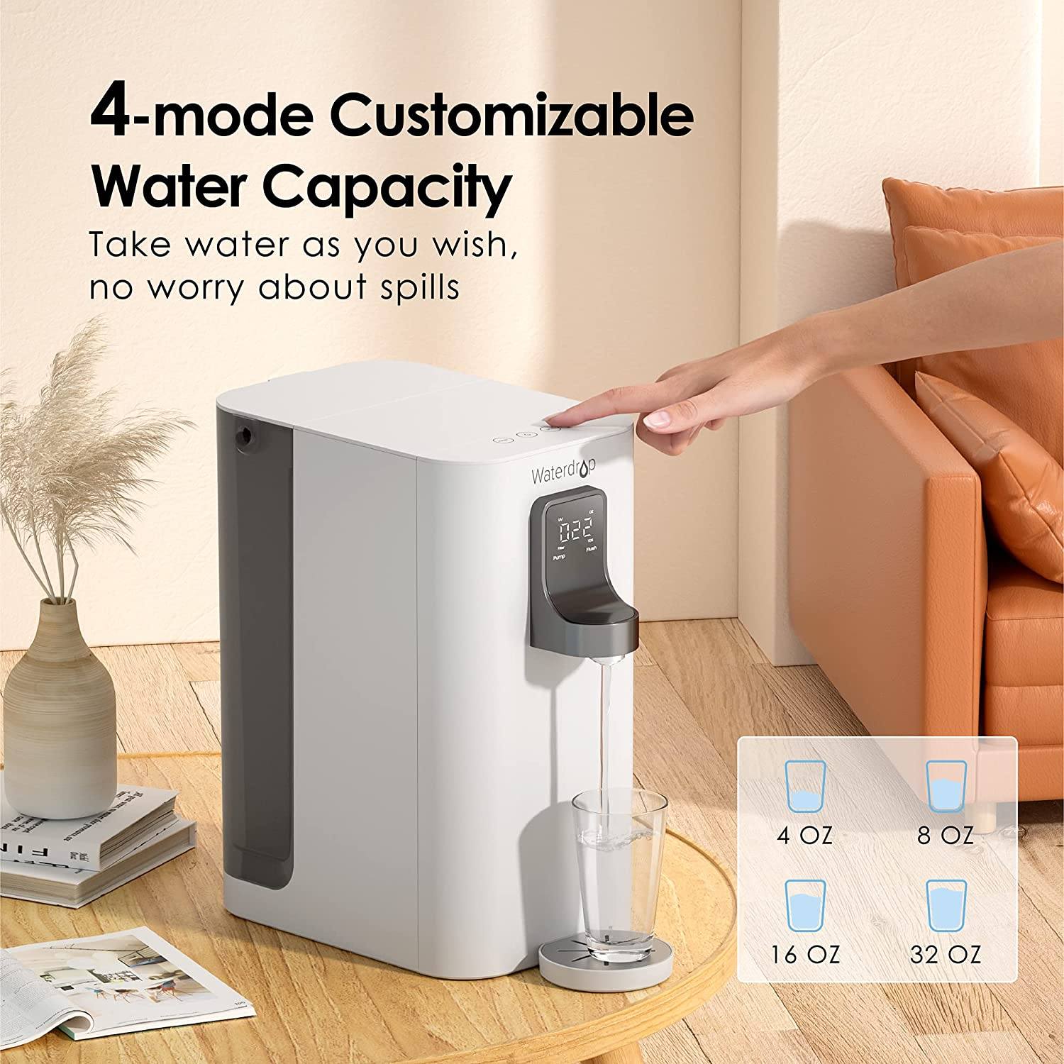 Countertop Reverse Osmosis Water Filter System - Waterdrop K19 - Image 7
