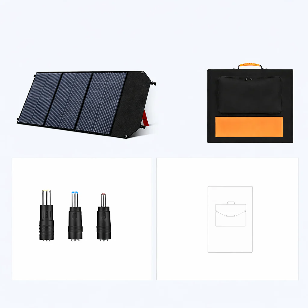 Ctolity 400W Foldable Solar Panel Kit 100W 200W Generator Camping IP65 Waterproof - Image 7