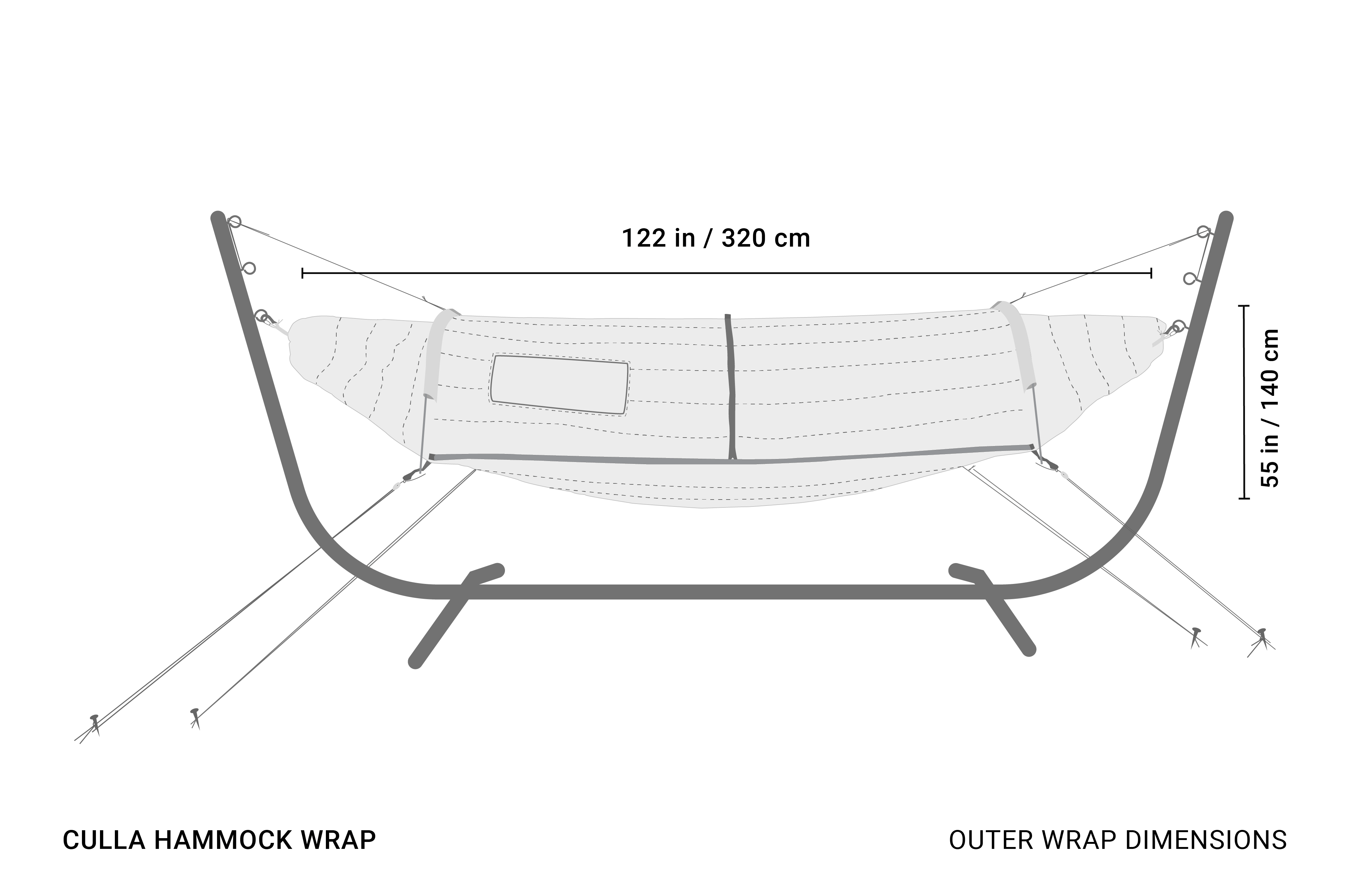 CULLA HAMMOCK WRAP | 1 OR 2 PERSON INSULATION FOR HAMMOCKS (SC) - Image 5