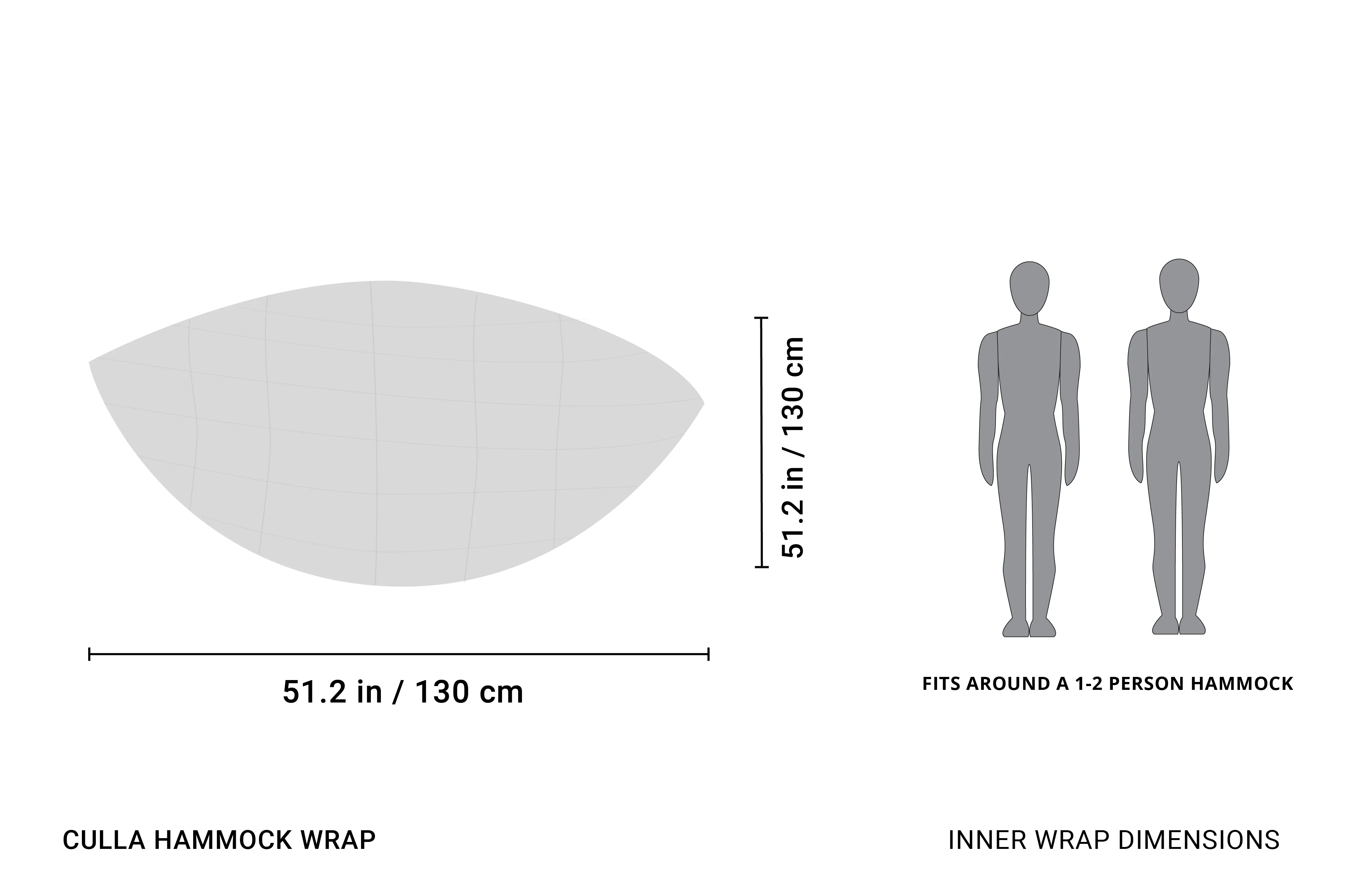 CULLA HAMMOCK WRAP | 1 OR 2 PERSON INSULATION FOR HAMMOCKS (SC) - Image 7