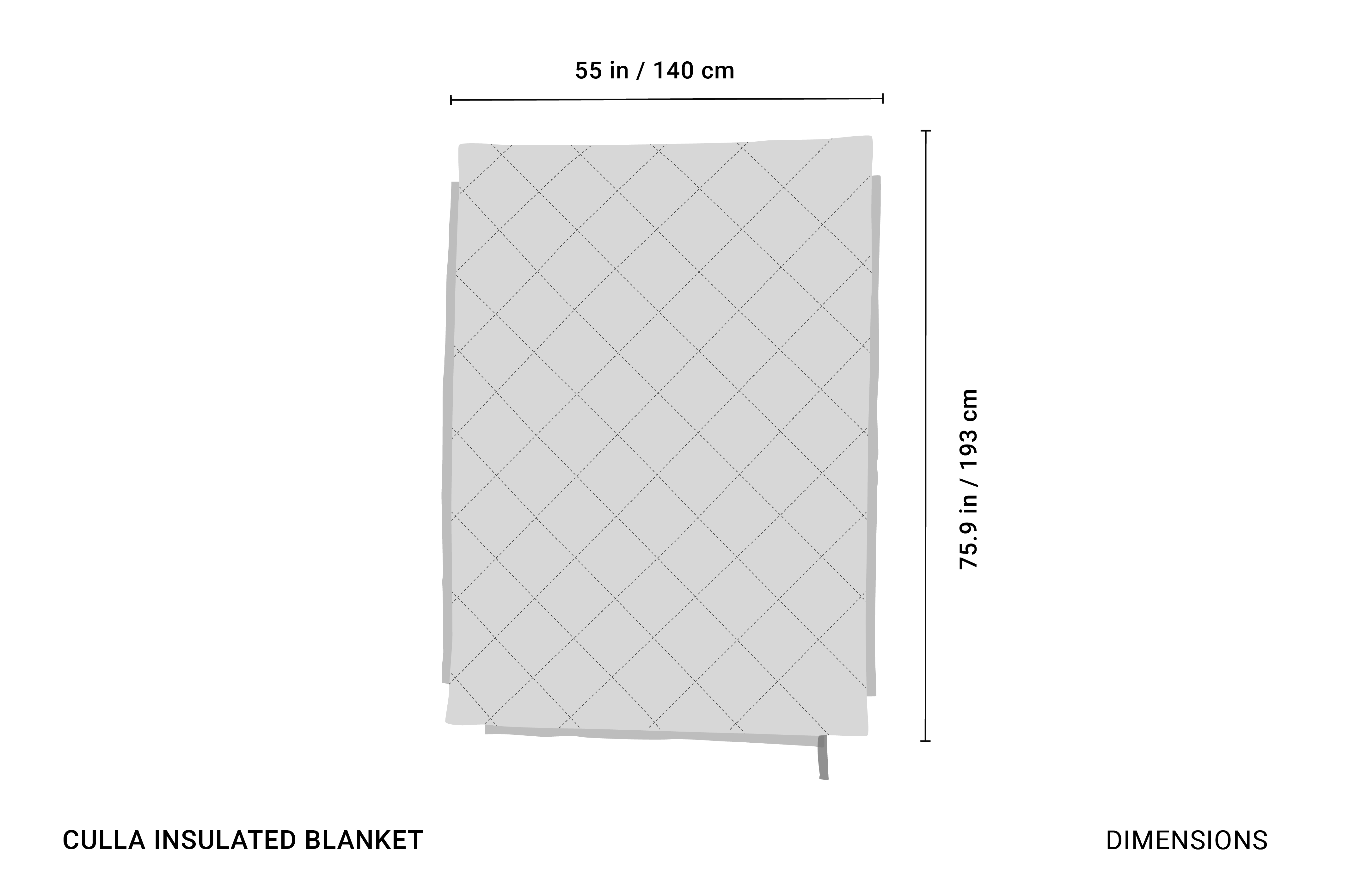 CULLA INSULATED BLANKET | AVAILABLE IN ORANGE AND GREEN (SC) - Image 6
