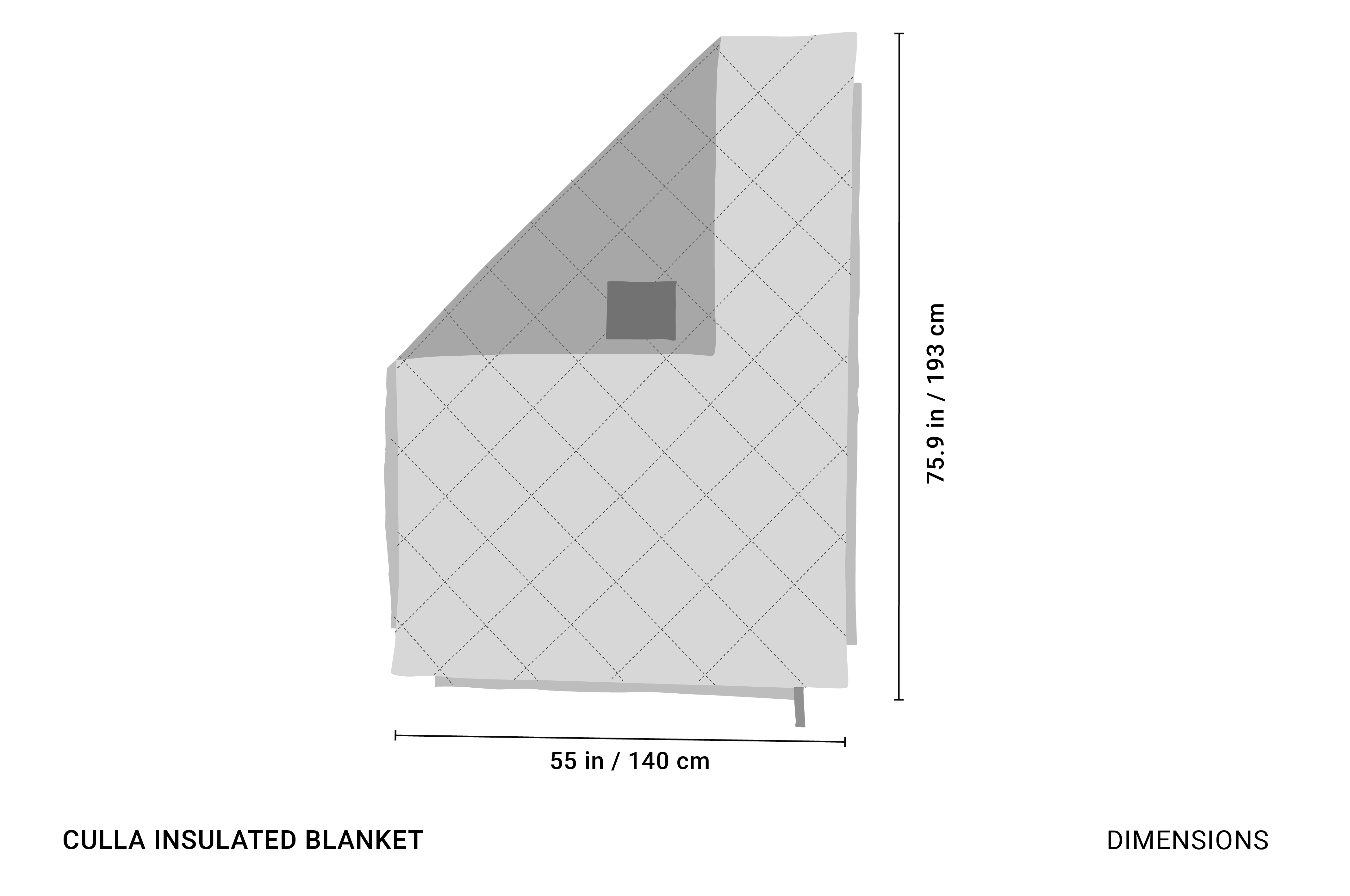 CULLA INSULATED BLANKET | AVAILABLE IN ORANGE AND GREEN (SC) - Image 7