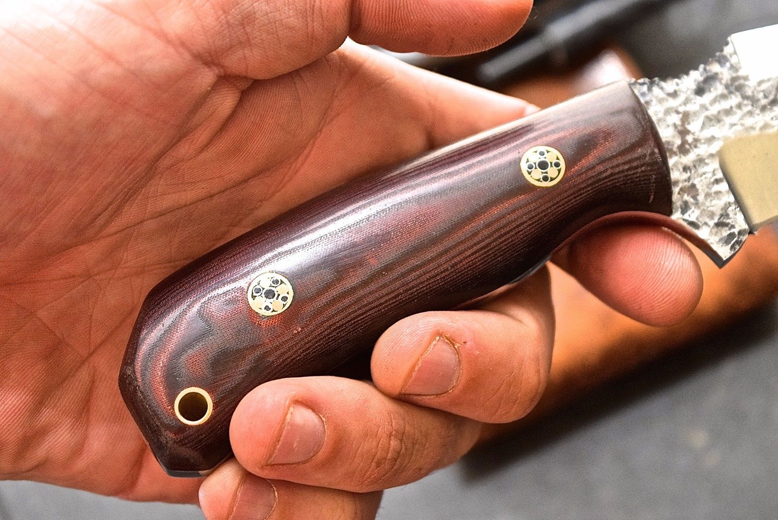Custom 1095 Hand Forged Handmade  Hunter Knife - Image 2