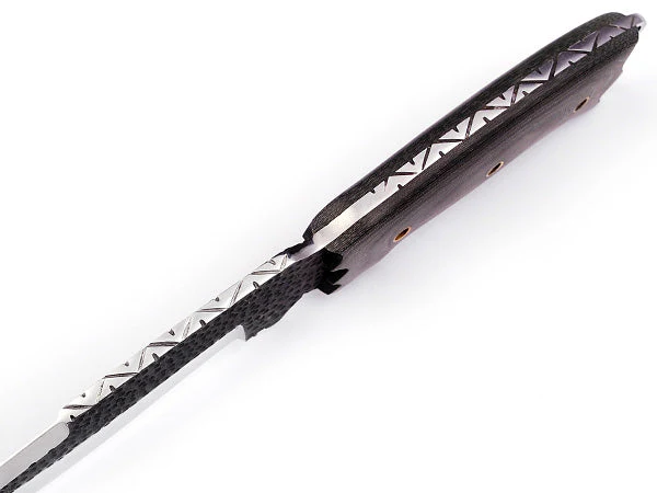 Custom Handcrafted Full Tang 1095 High Carbon Steel Camp Knife - Image 2
