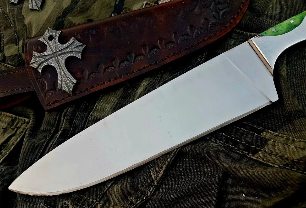 Custom Handmade 440 Steel Chef Knife - Image 2