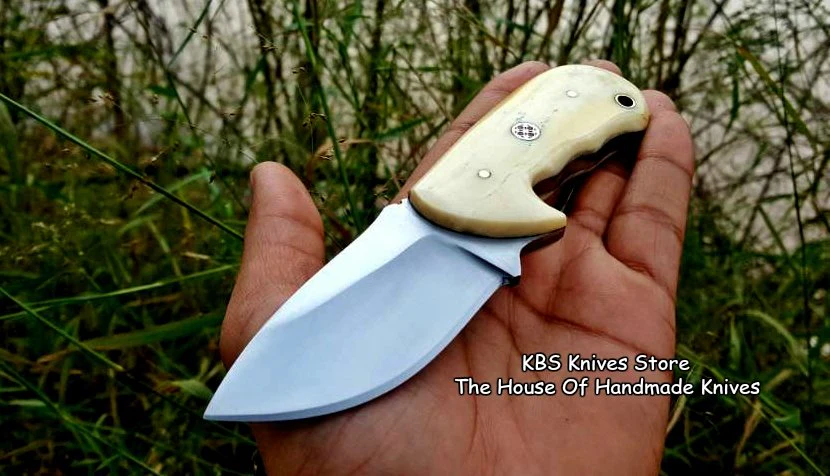 Custom Handmade D2 Steel Blade EDC Skinner Knife - Image 3