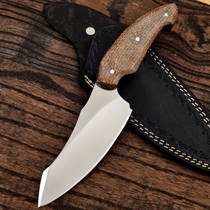 Custom Handmade D2 Steel Hunting Knife with G10 Handle – 9" | KBS Knives - Image 2