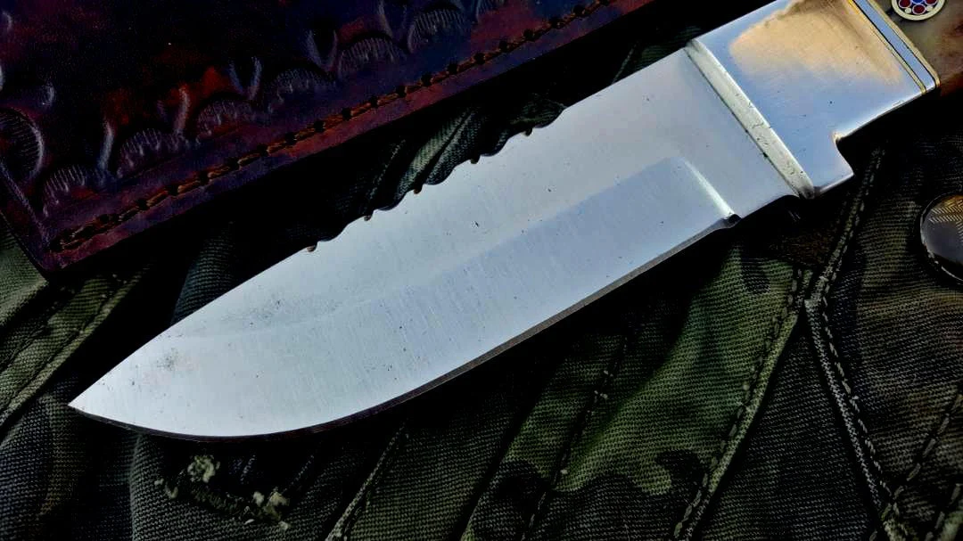 Custom Handmade D2 Tool Steel Hunting Knife - Image 2