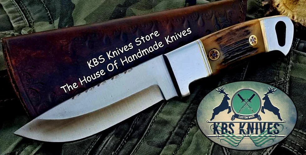 Custom Handmade D2 Tool Steel Hunting Knife - Image 4