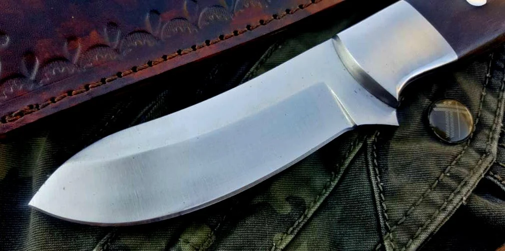 Custom Handmade D2 Tool Steel Hunting Skinner Knife - Image 2