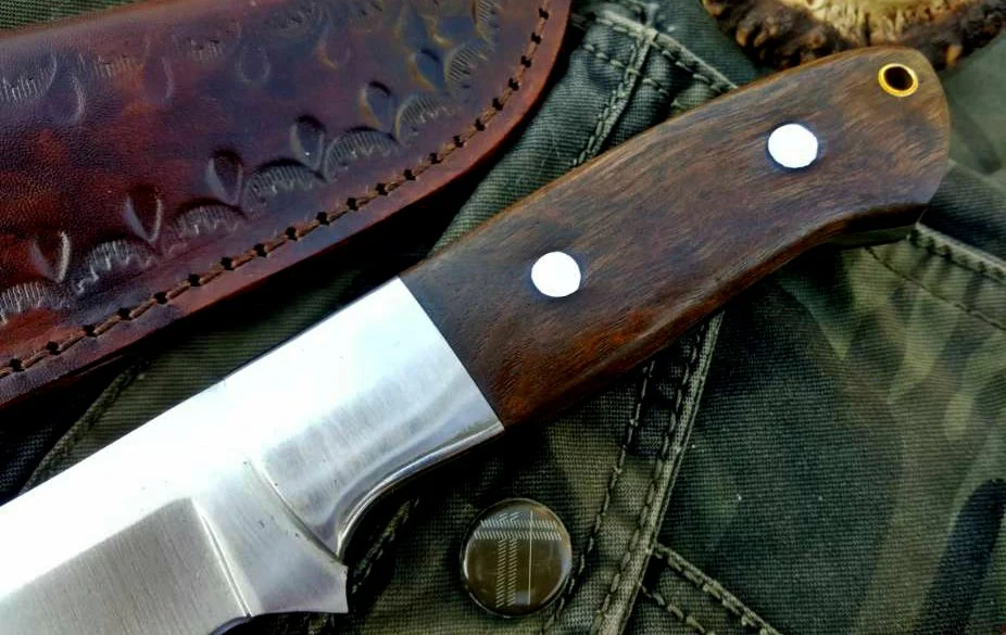 Custom Handmade D2 Tool Steel Hunting Skinner Knife - Image 3
