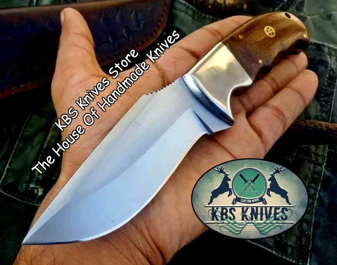 Custom Handmade D2 Tool Steel Hunting Skinning Camping Knife - Image 4