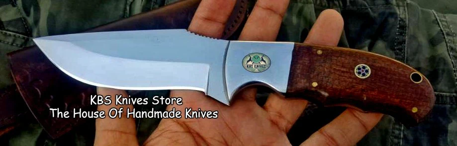 Custom Handmade D2 Tool Steel Hunting Skinning Camping Knife - Image 6