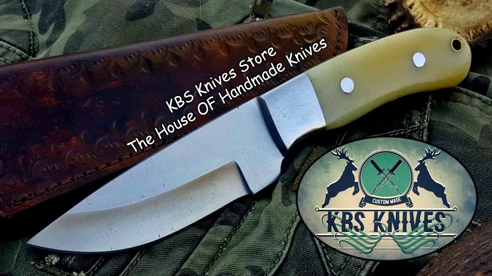 Custom Handmade D2 Tool Steel Hunting Skinning Knife - Image 4