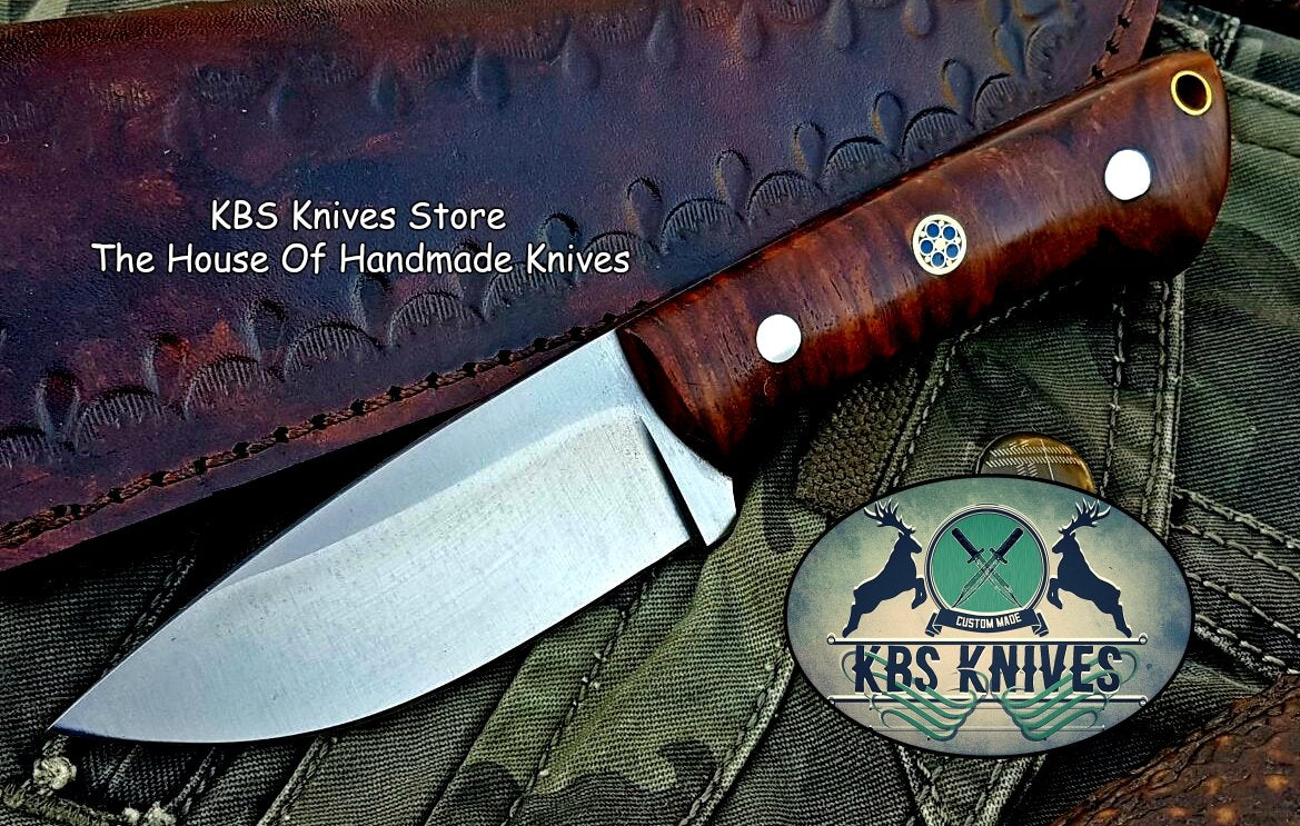 Custom Handmade D2 Tool Steel Skinning Knife - Image 3