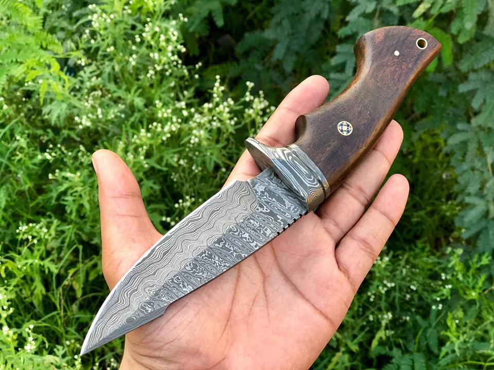 Custom Handmade Damascus Hunting knife - Image 2