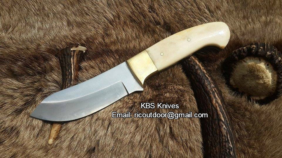 Custom Handmade Game Skinning Knife – 9" High-Carbon Steel Blade - Image 2