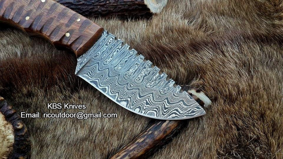 Custom Handmade Great Skinning Knife – 8 Inches - Image 2