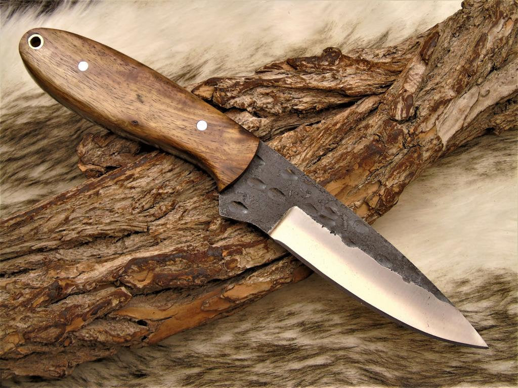 Custom Handmade Hand Forged Carbon Steel Hunting Skinning Knife - Image 4