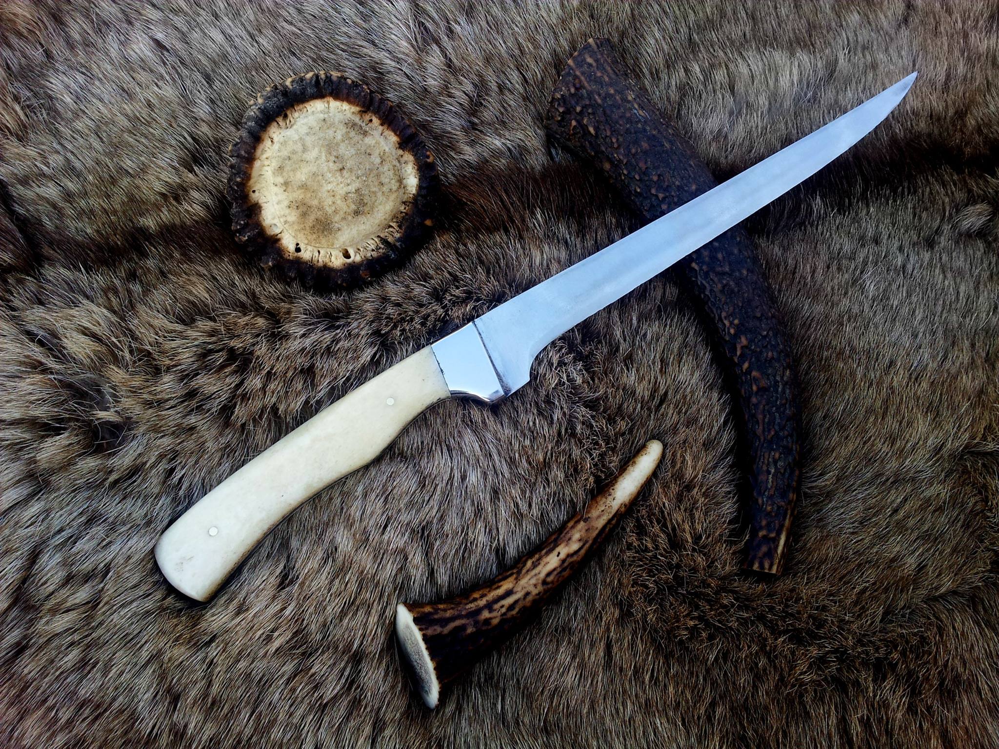 Handmade D2 Steel Fish Cleaning Knife – 12 Inch Fillet & Boning Blade - Image 3