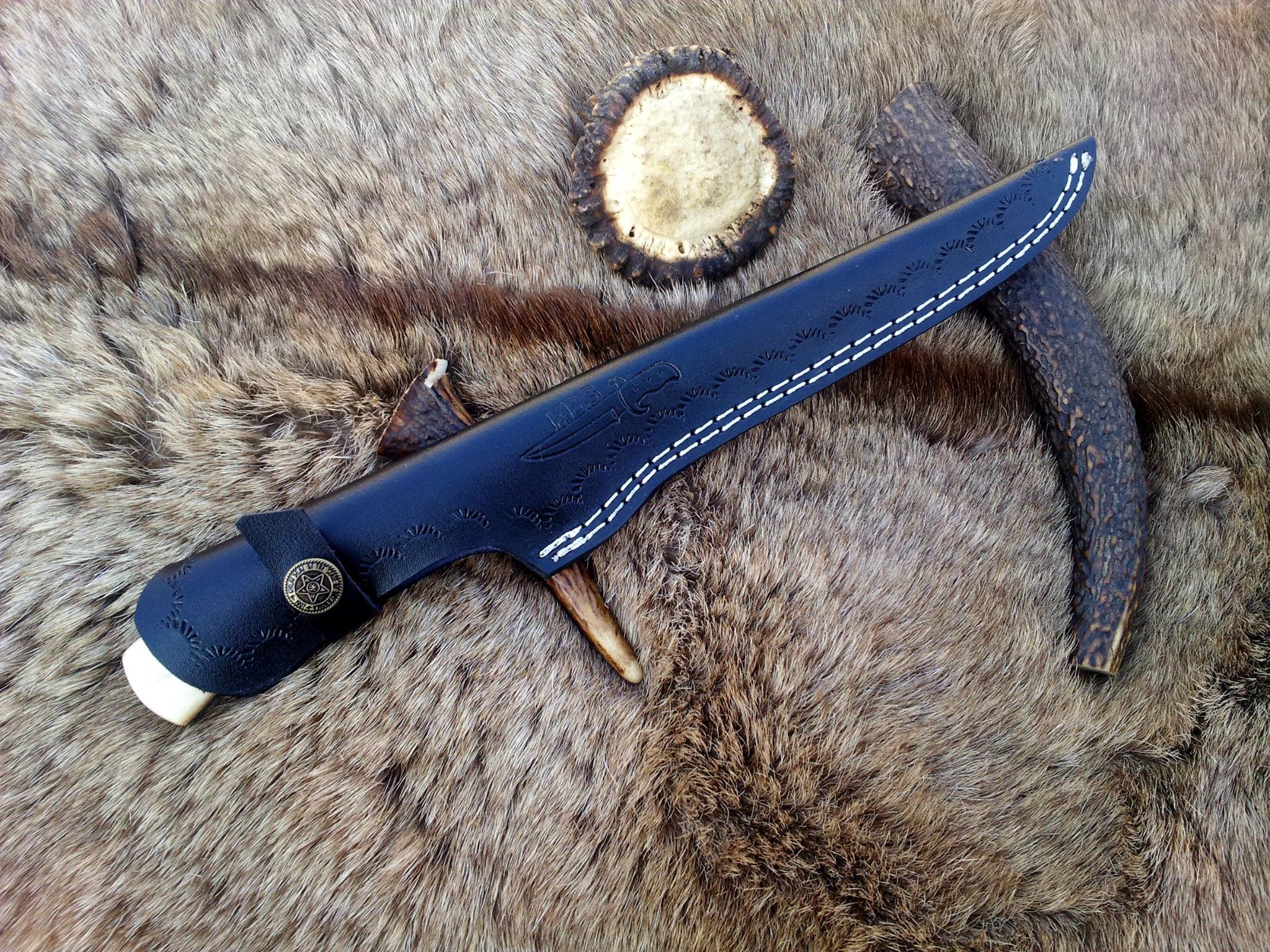 Handmade D2 Steel Fish Cleaning Knife – 12 Inch Fillet & Boning Blade - Image 4