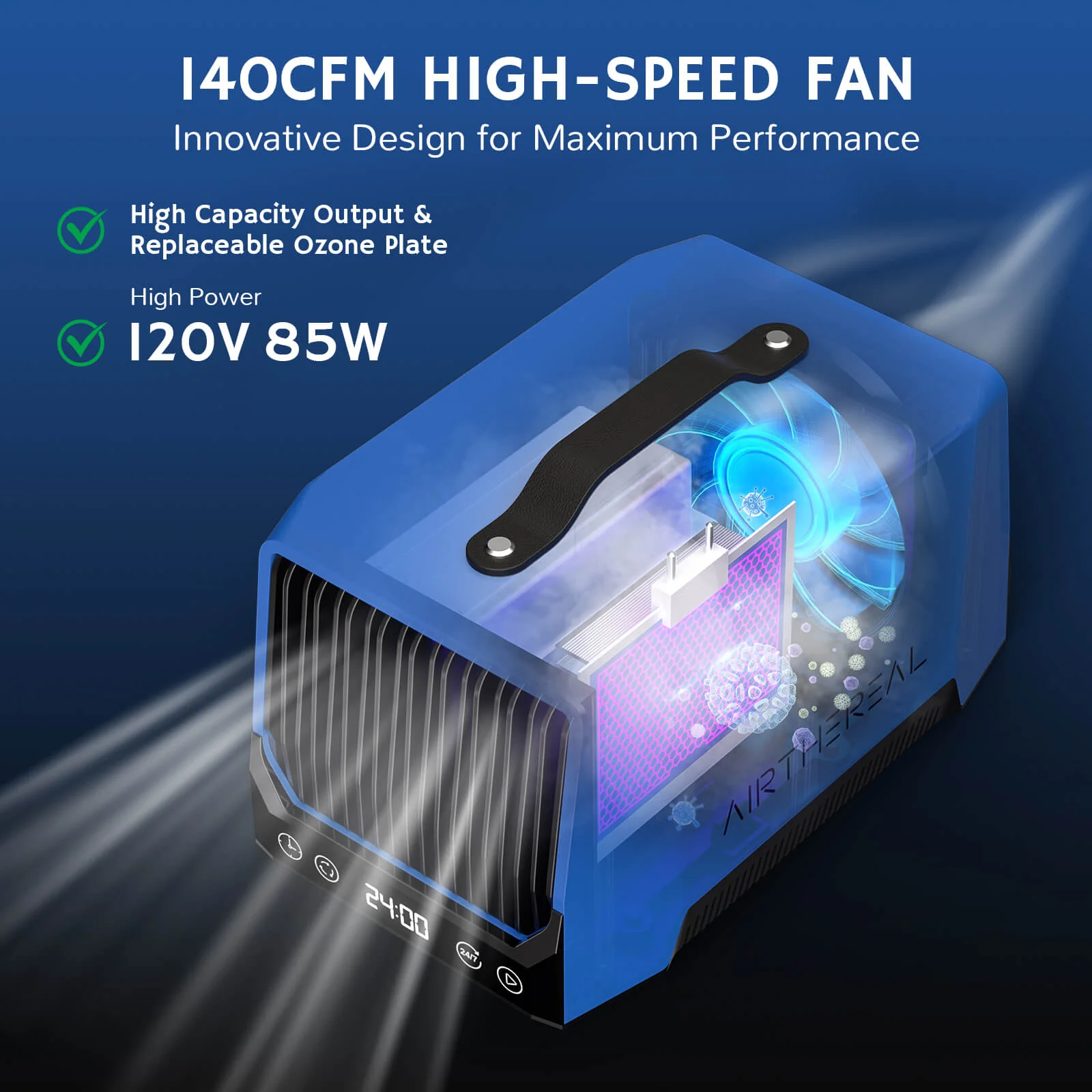 DA25 Desktop Ozone Generator - Image 5