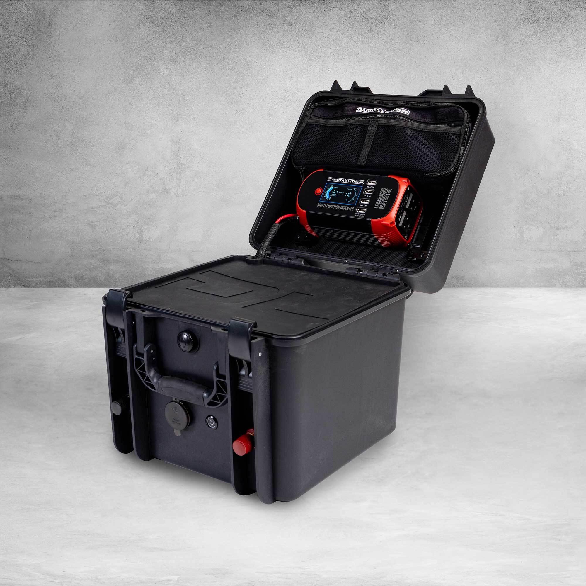 Dakota Lithium Powerbox+ 135 Waterproof Solar Generator, 12V 135Ah DL + 1,000CCA Battery Included - Image 2