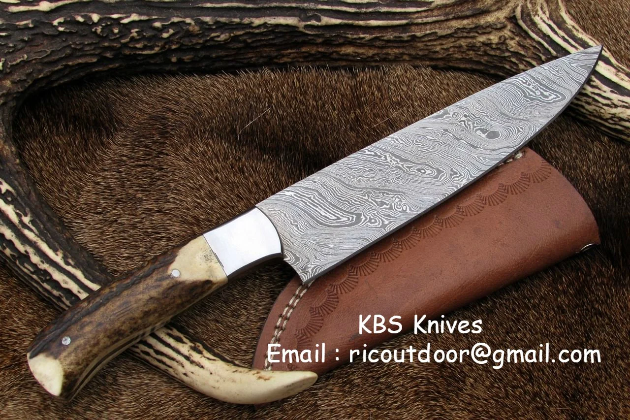 Damascus Blade Chef Knife - Image 2