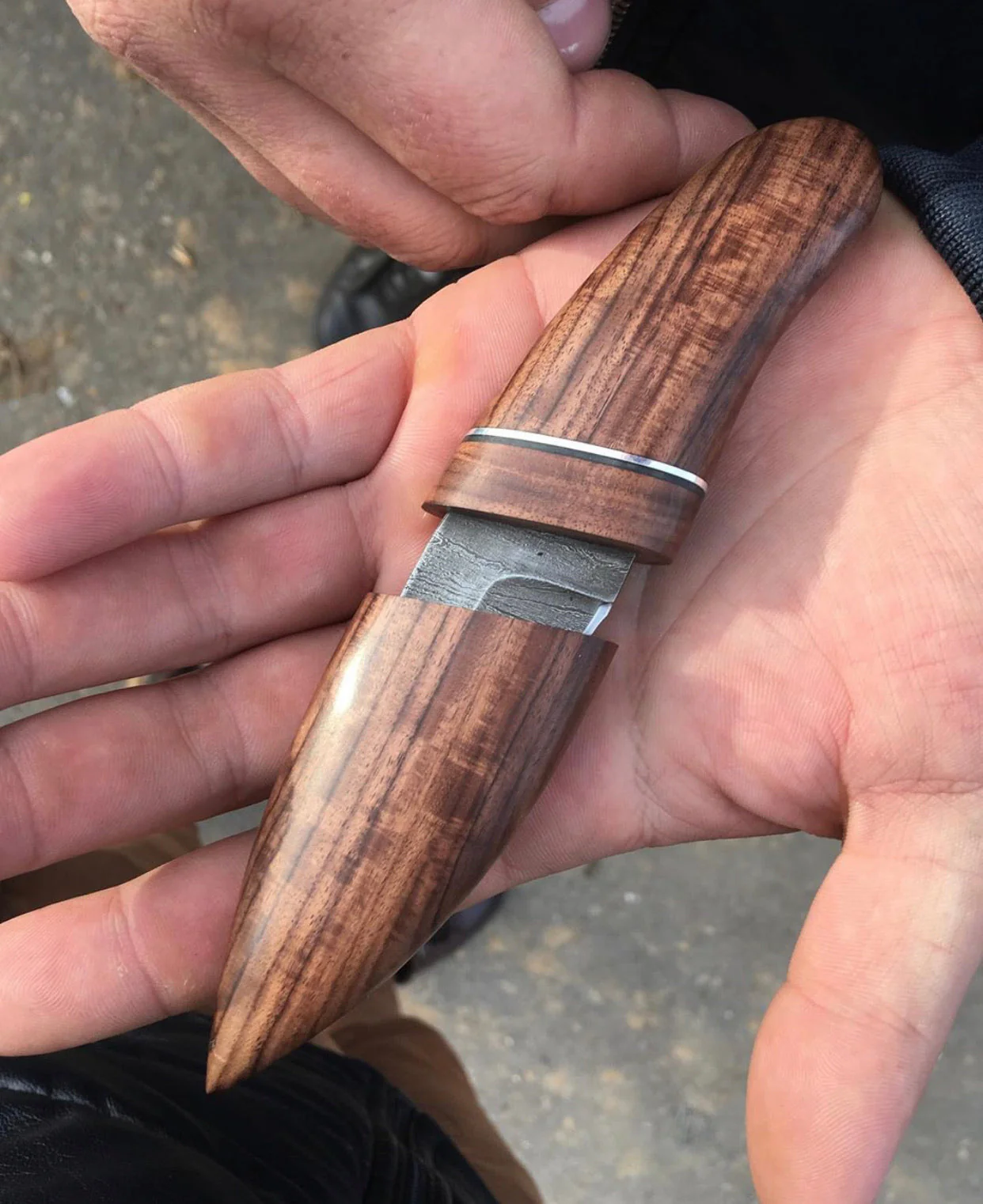 Damascus Blade EDC Knife - Image 2
