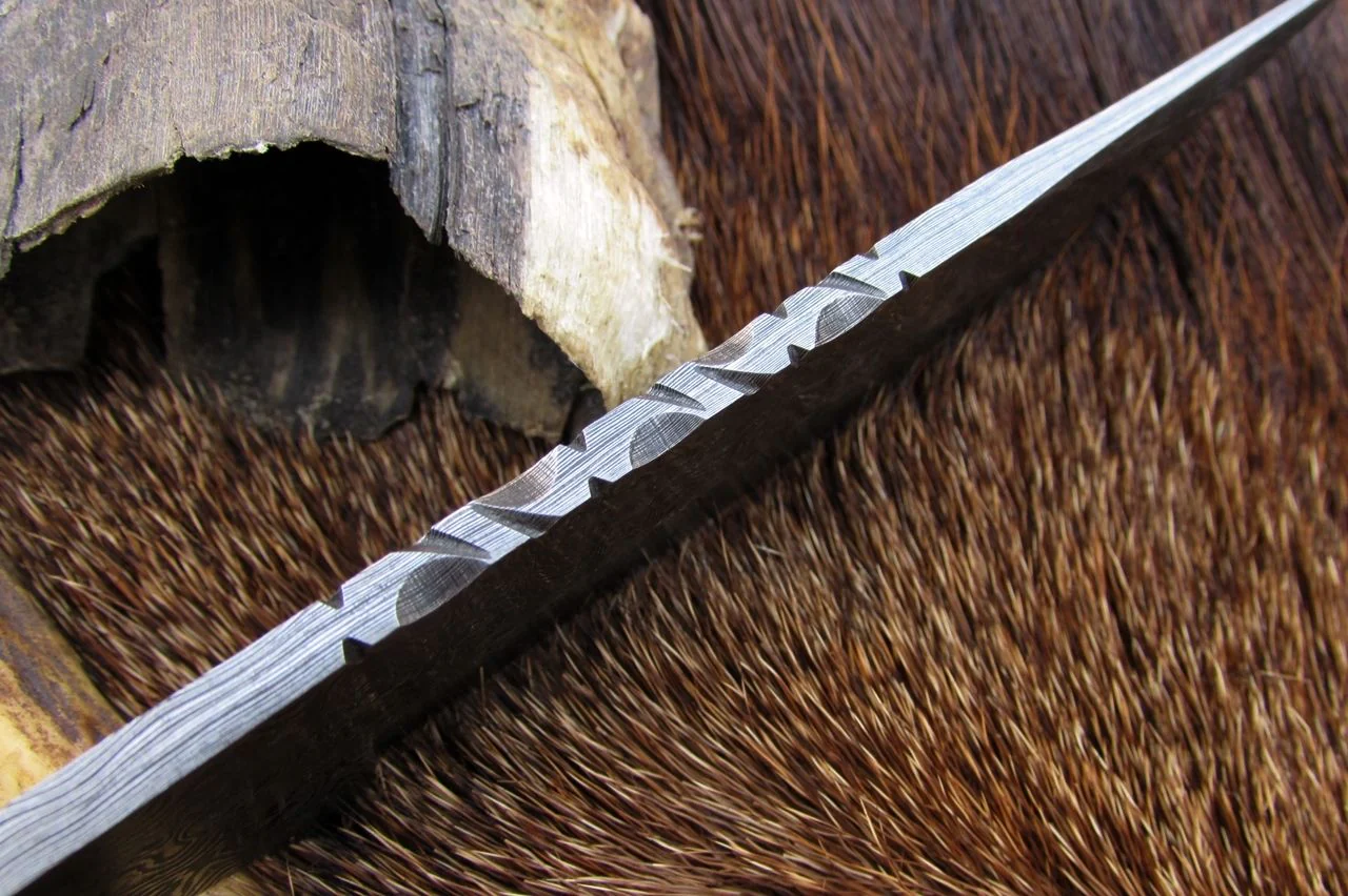 Damascus Blank Blade - Image 3