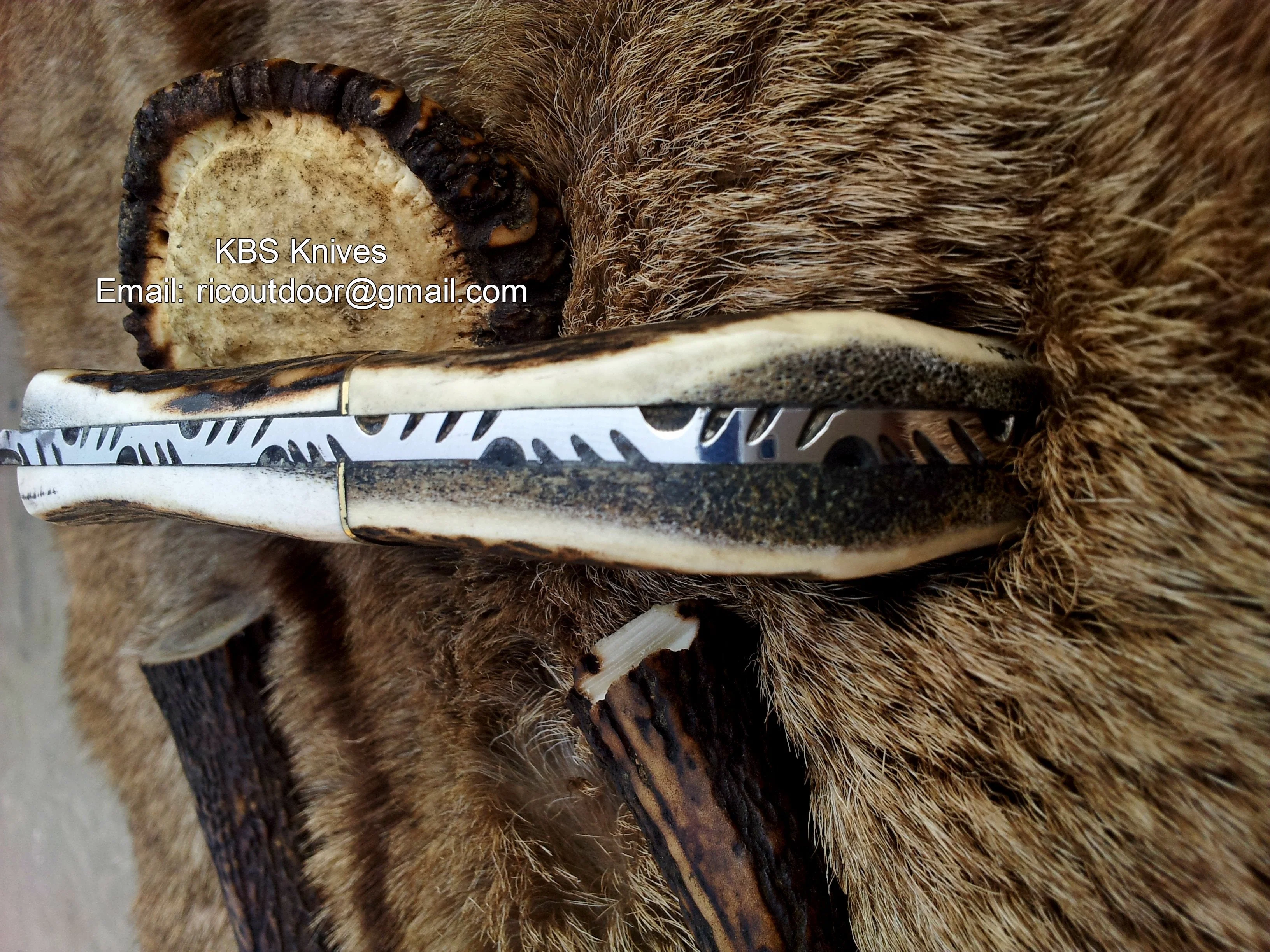 Damascus Hand Made Mini Axe - Image 2