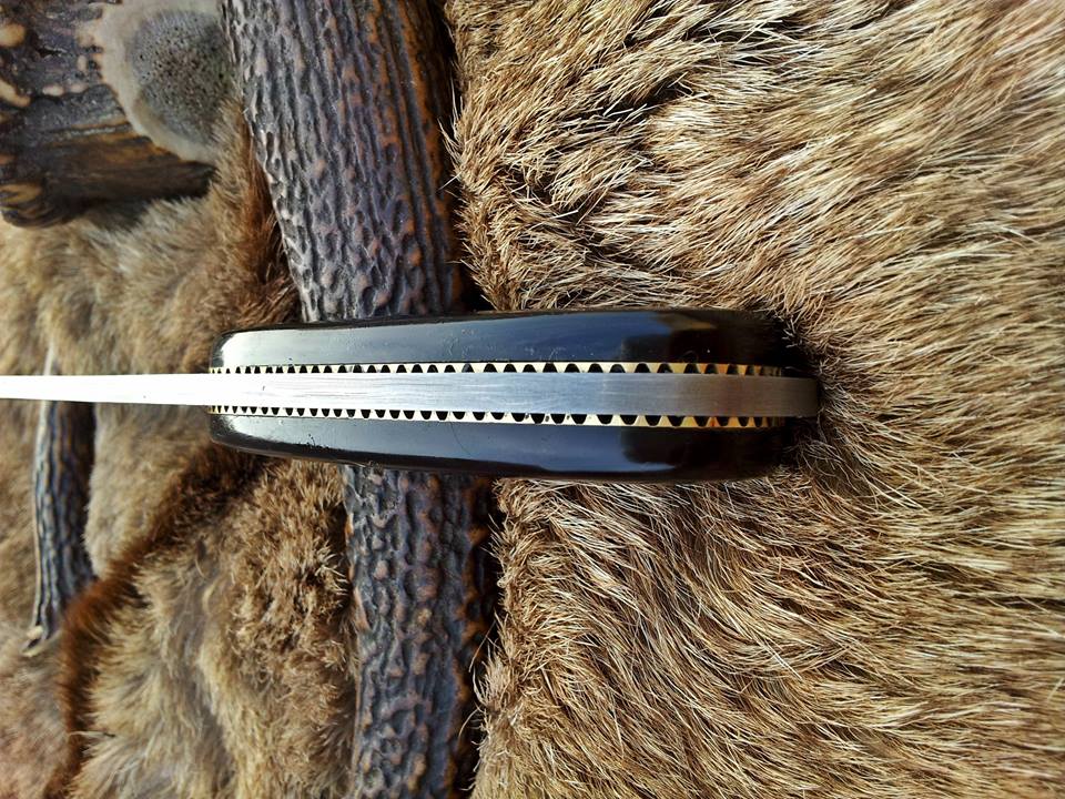 Damascus Hand Made Mini Cleaver Knife - Image 2