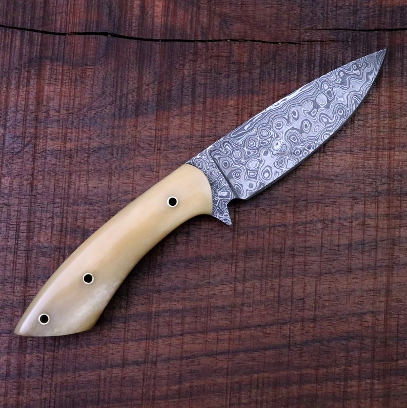 DAMASCUS SKINNING KNIFE - Image 3