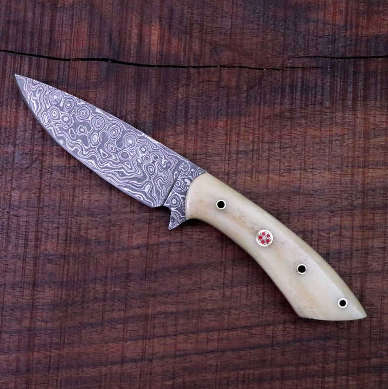 DAMASCUS SKINNING KNIFE - Image 6