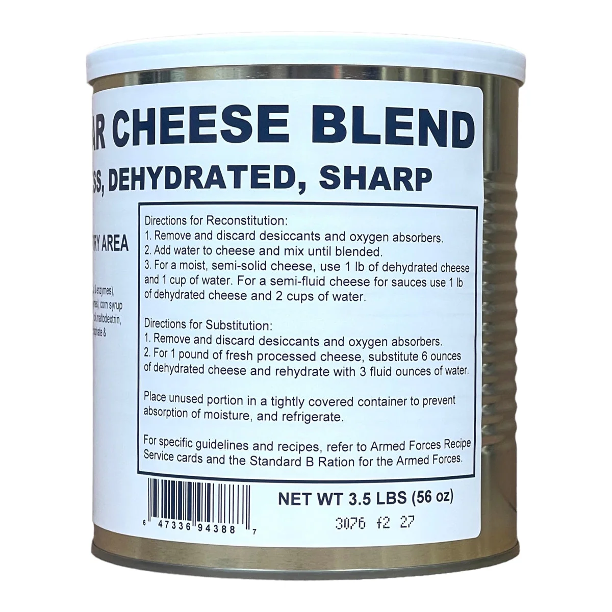 Dehydrated Powdered Cheddar Cheese Blend - Image 2