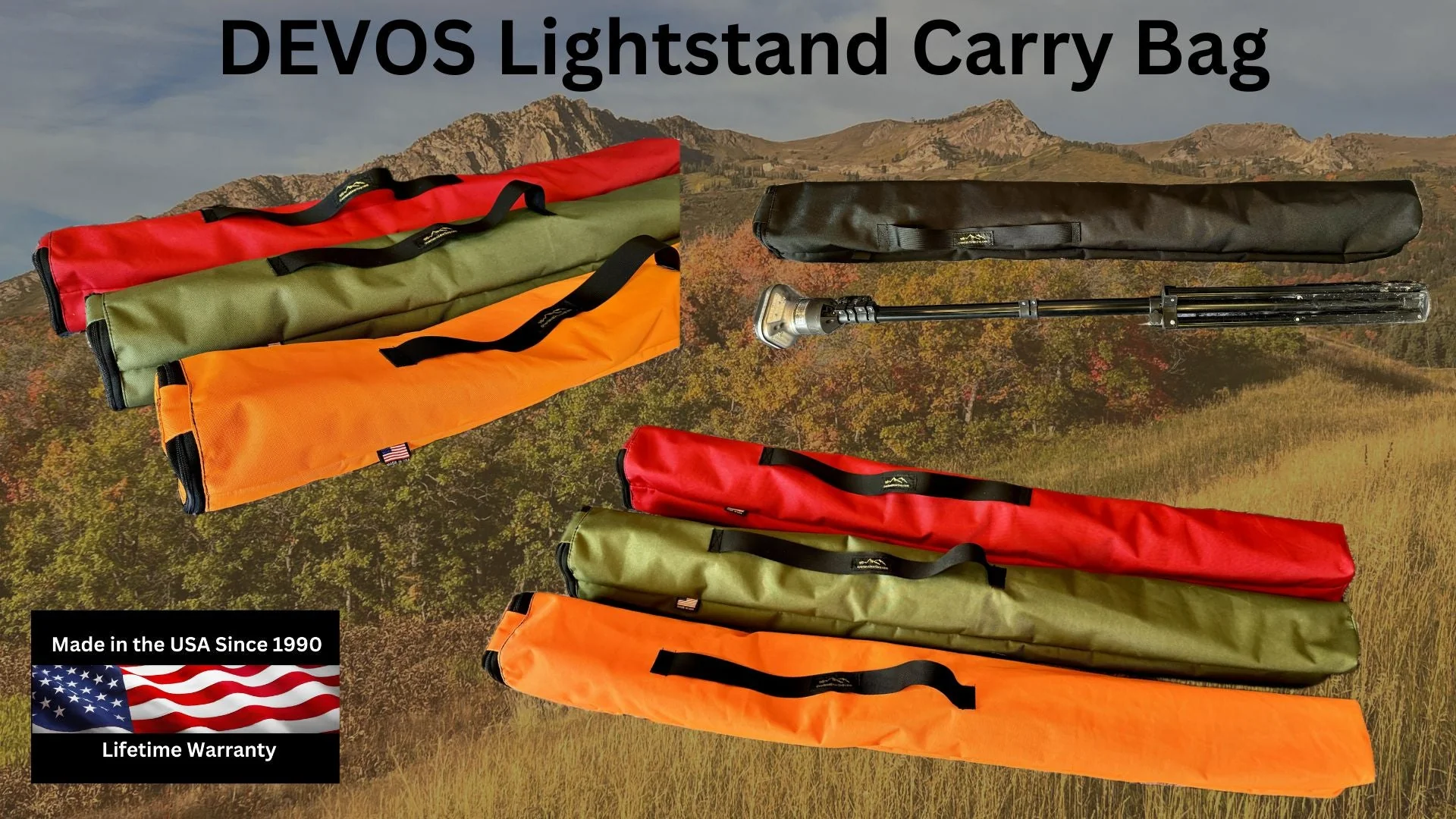 Devos II  Light Stand Carry Bag - Image 7