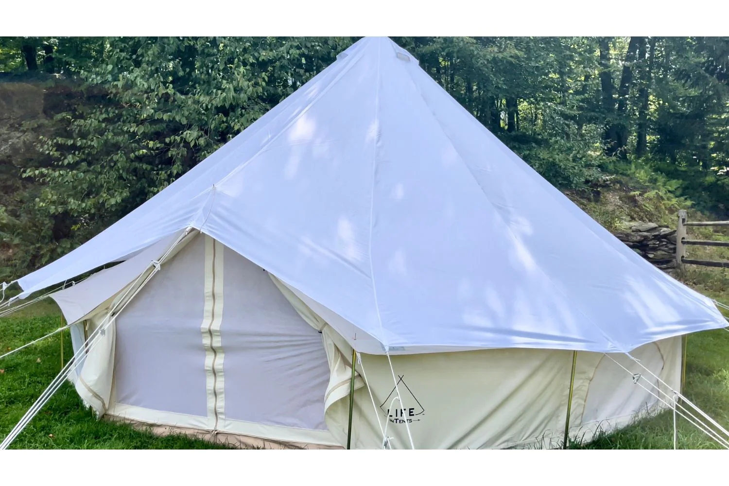 Double-Door Bell Tent Fly Cover Shield | 6M (19.5 ft) - Image 2