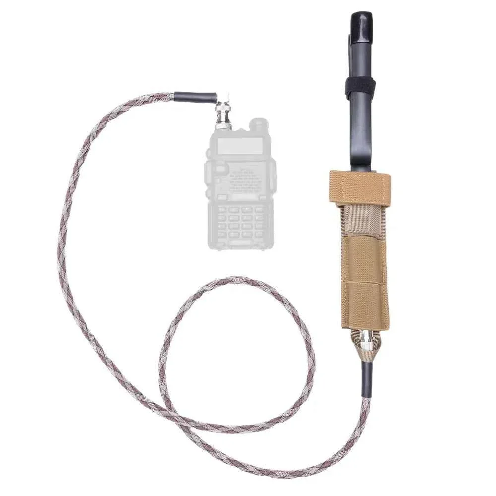 Durable BNC Antenna Relocation Cable - Tactical, Outdoor, & Emergency Radio Communication - Image 2
