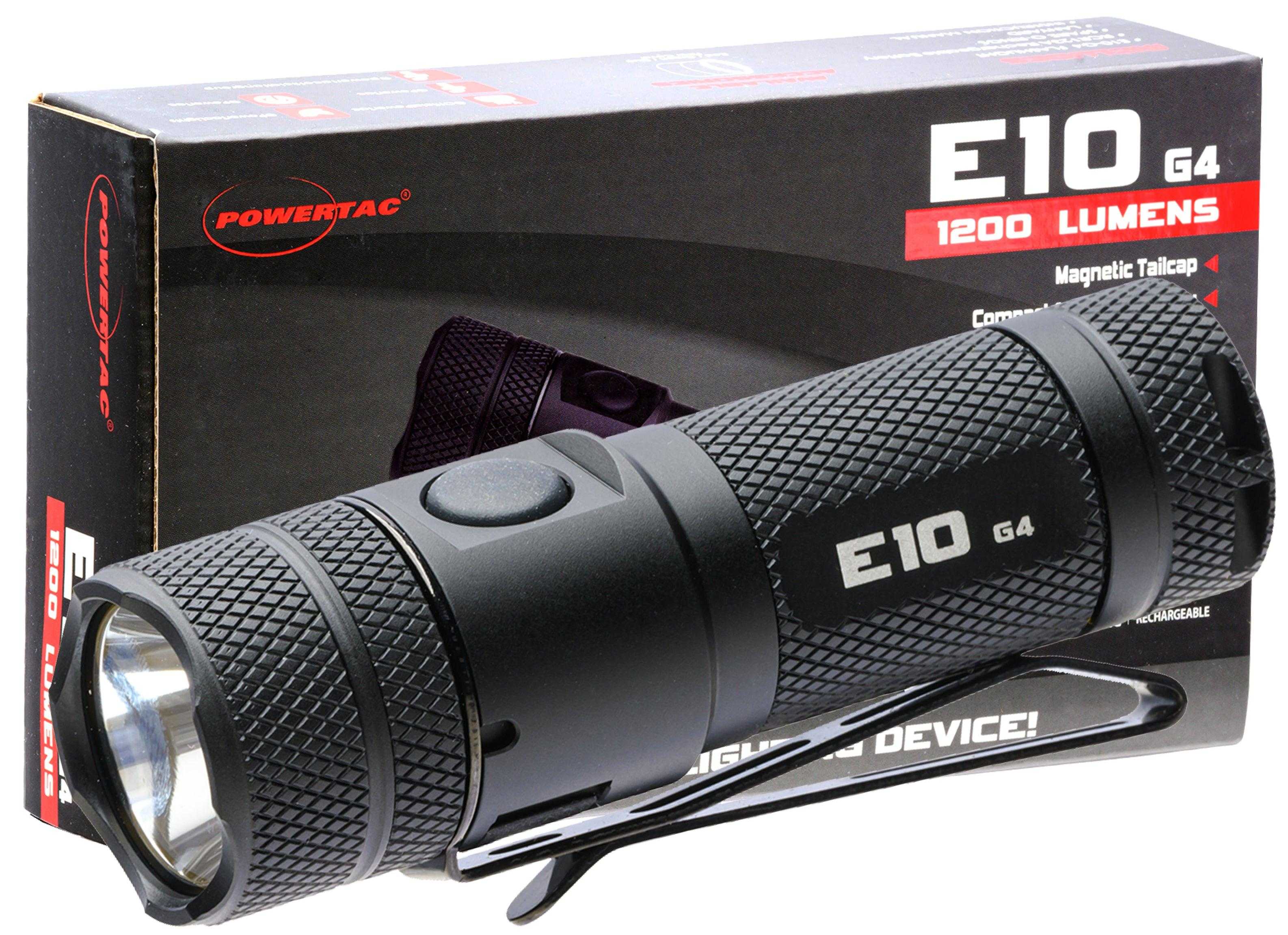 E10-GEN4 1,200 Lumen Magnetic Tail Cap EDC Flashlight - Image 3