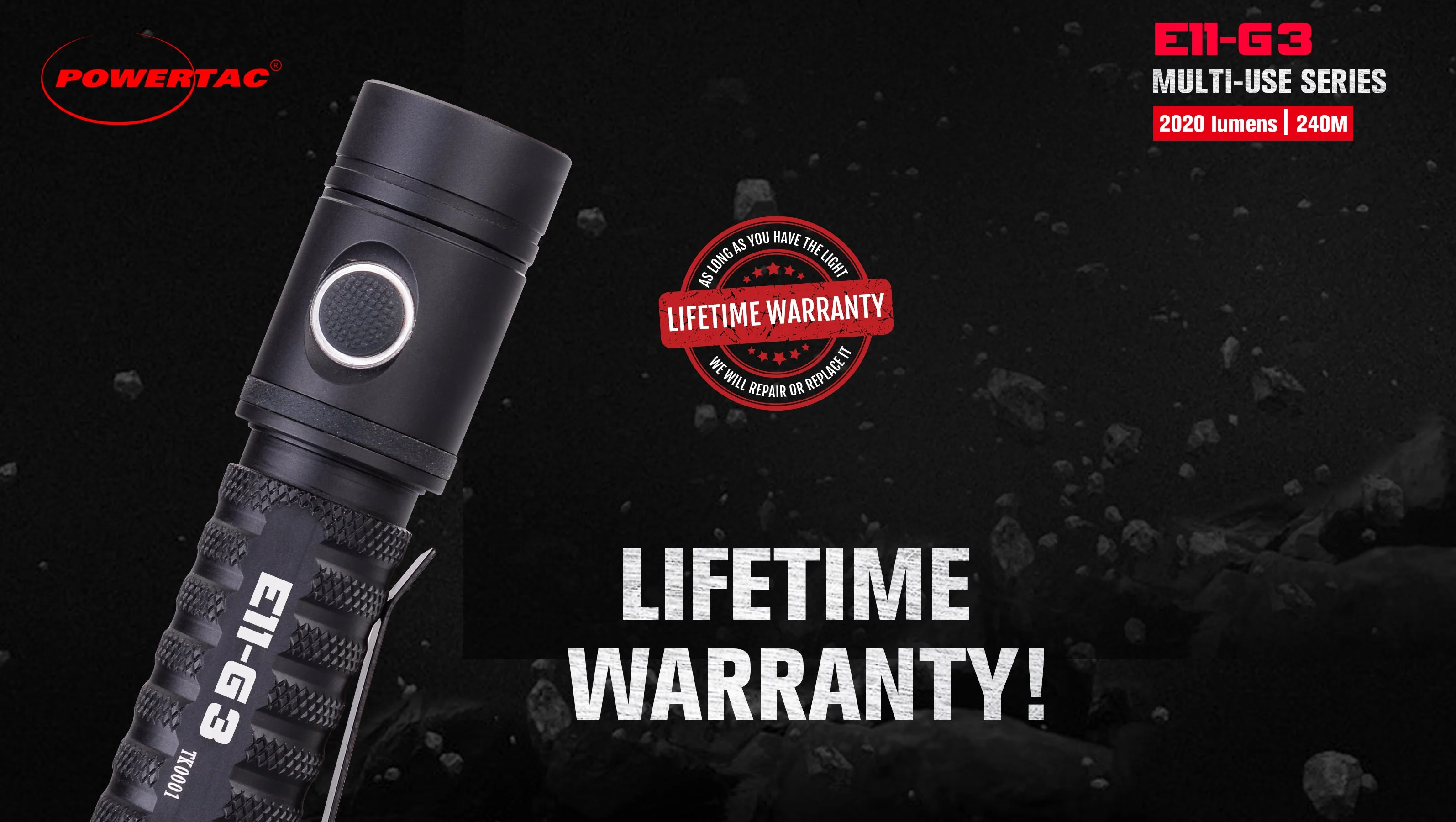 E11-Gen3 2020 Lumen Rechargeable EDC Flashlight-Best Selling EDC - Image 7