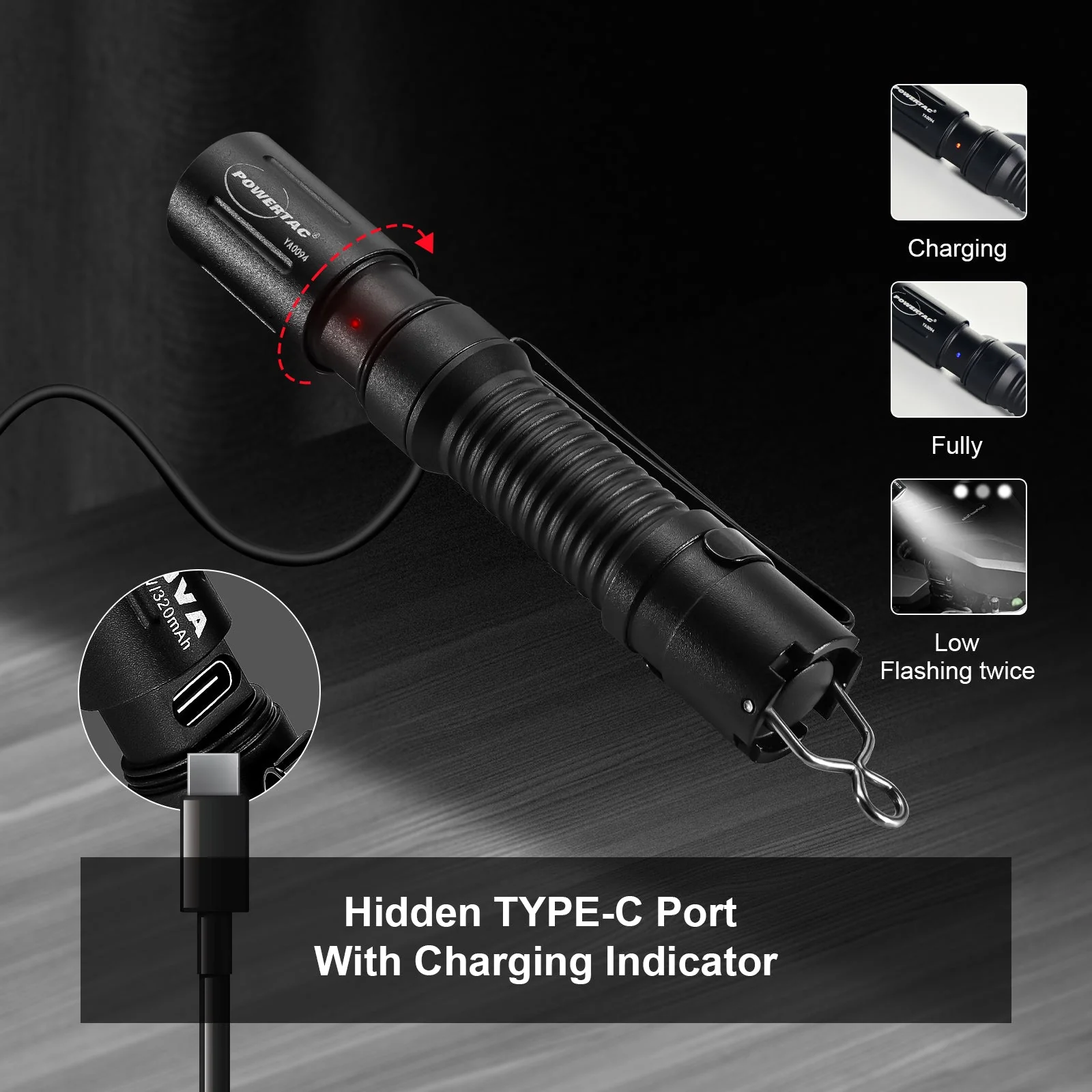 E3R Nova- 820 Lumen Rechargeable Flashlight - Image 6