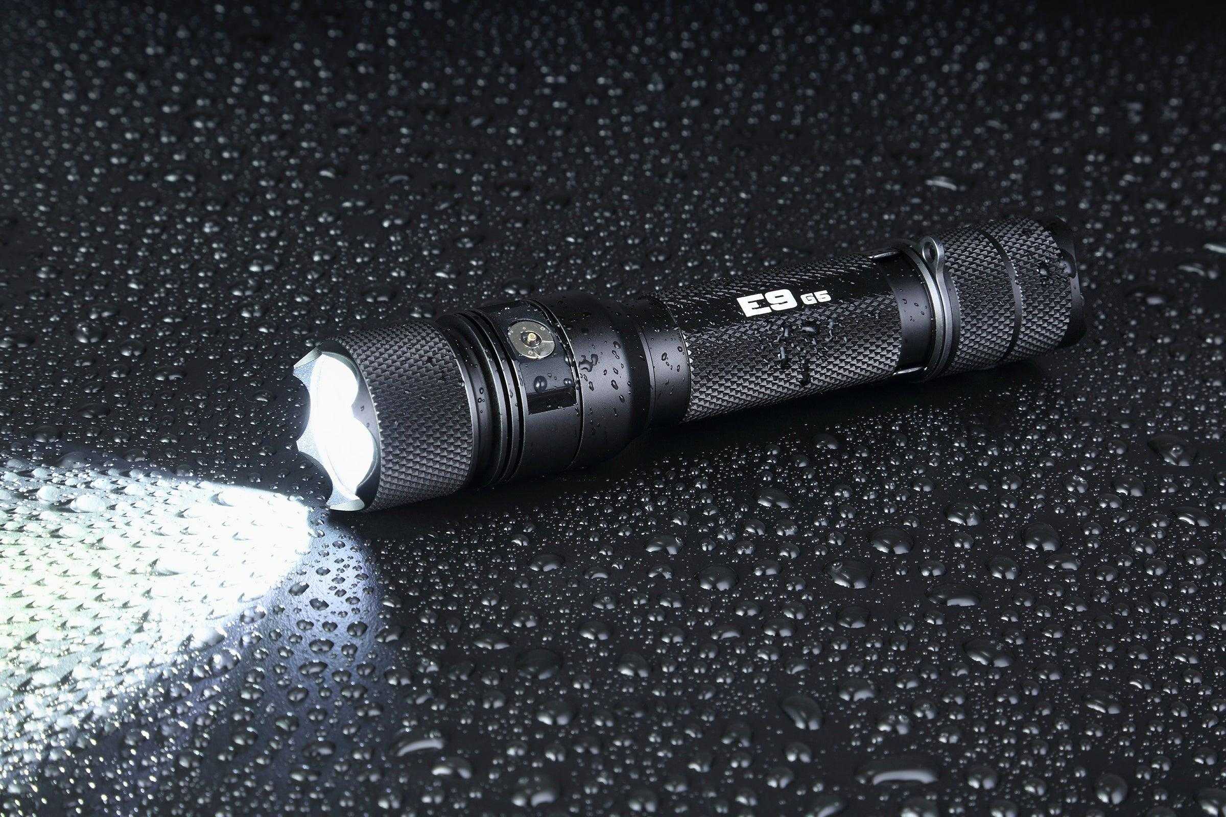 E9 GEN5 Long Throw- 3,000 Lumen  388 Meter  Tactical EDC Flashlight - Image 13