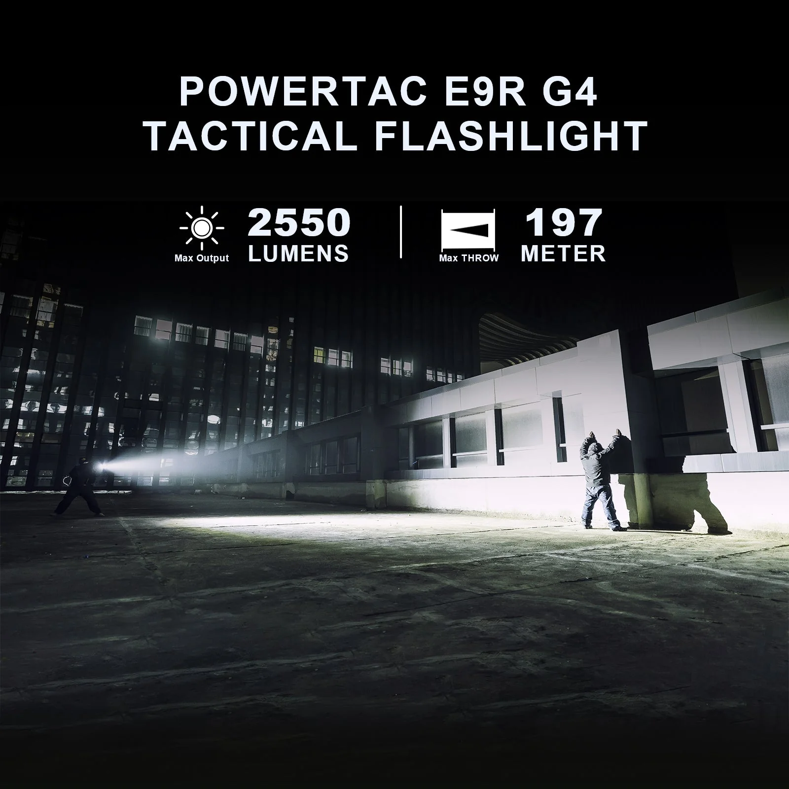 E9R GEN4 - 2,550 Lumen Tactical EDC Flashlight - Image 3