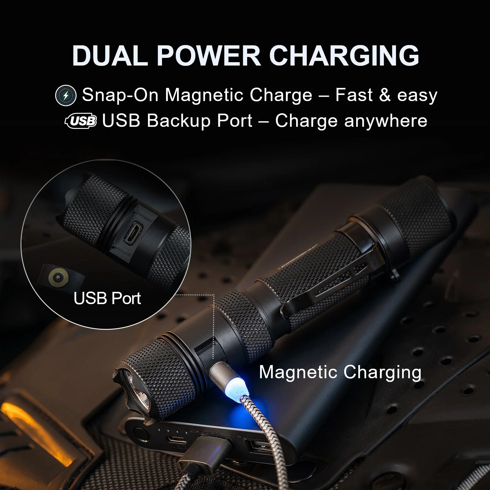 E9R GEN4 - 2,550 Lumen Tactical EDC Flashlight - Image 7