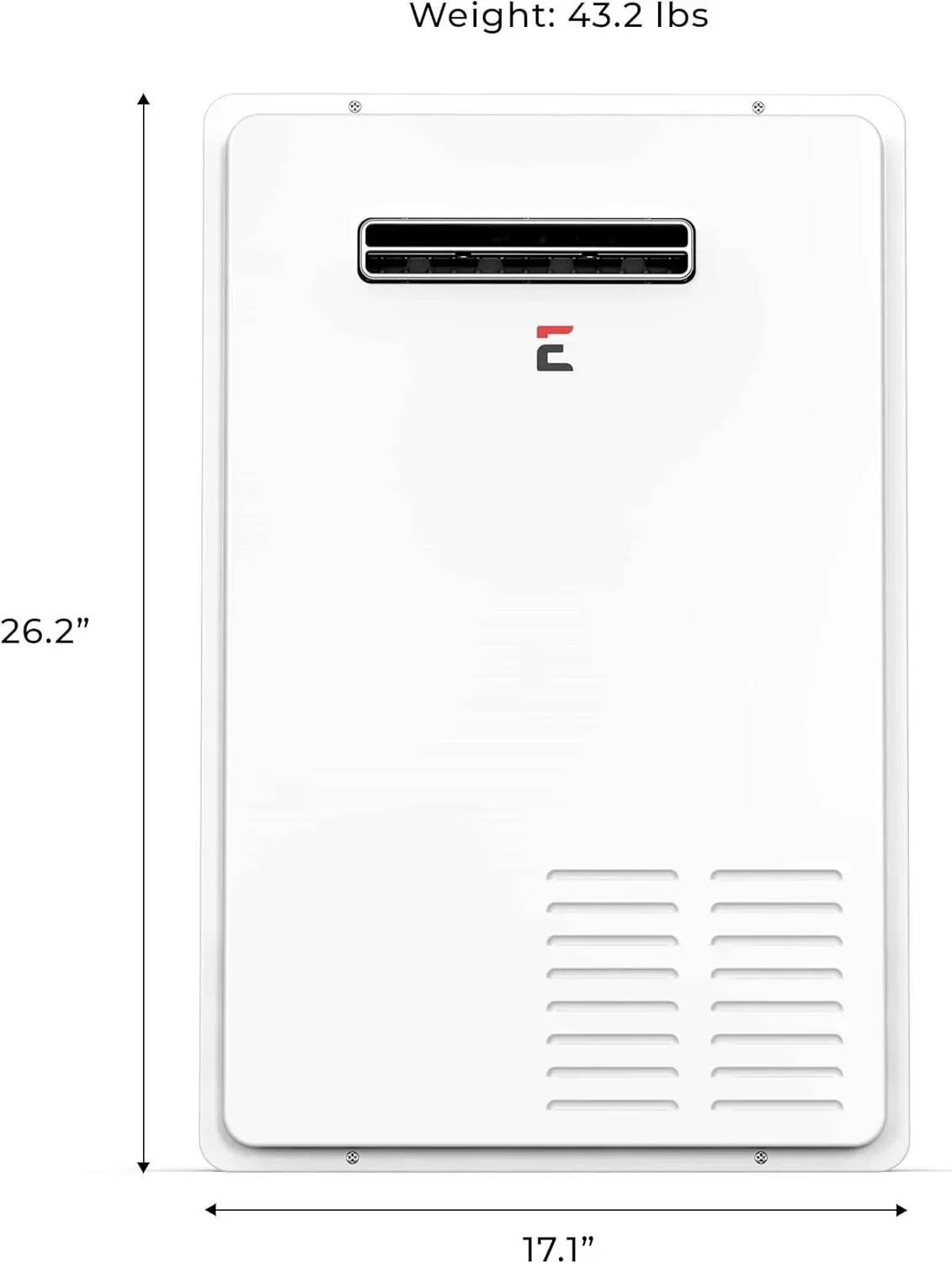 Eccotemp Builder Grade 7.0 GPM Outdoor Liquid Propane Tankless Water Heater - Image 3