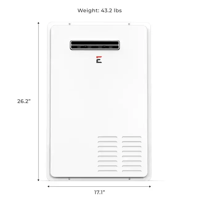 Eccotemp Builder Series 7.0 GPM Outdoor Natural Gas Tankless Water Heater - Image 4