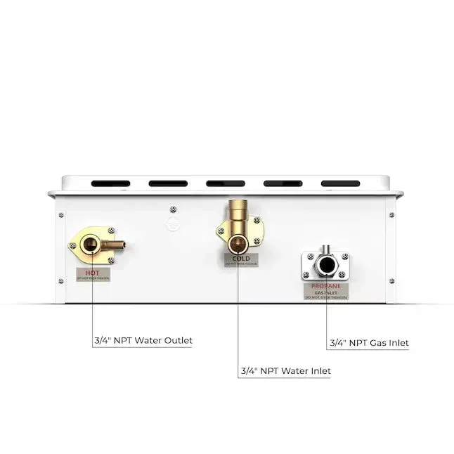 Eccotemp Builder Series 7.0 GPM Outdoor Natural Gas Tankless Water Heater - Image 6