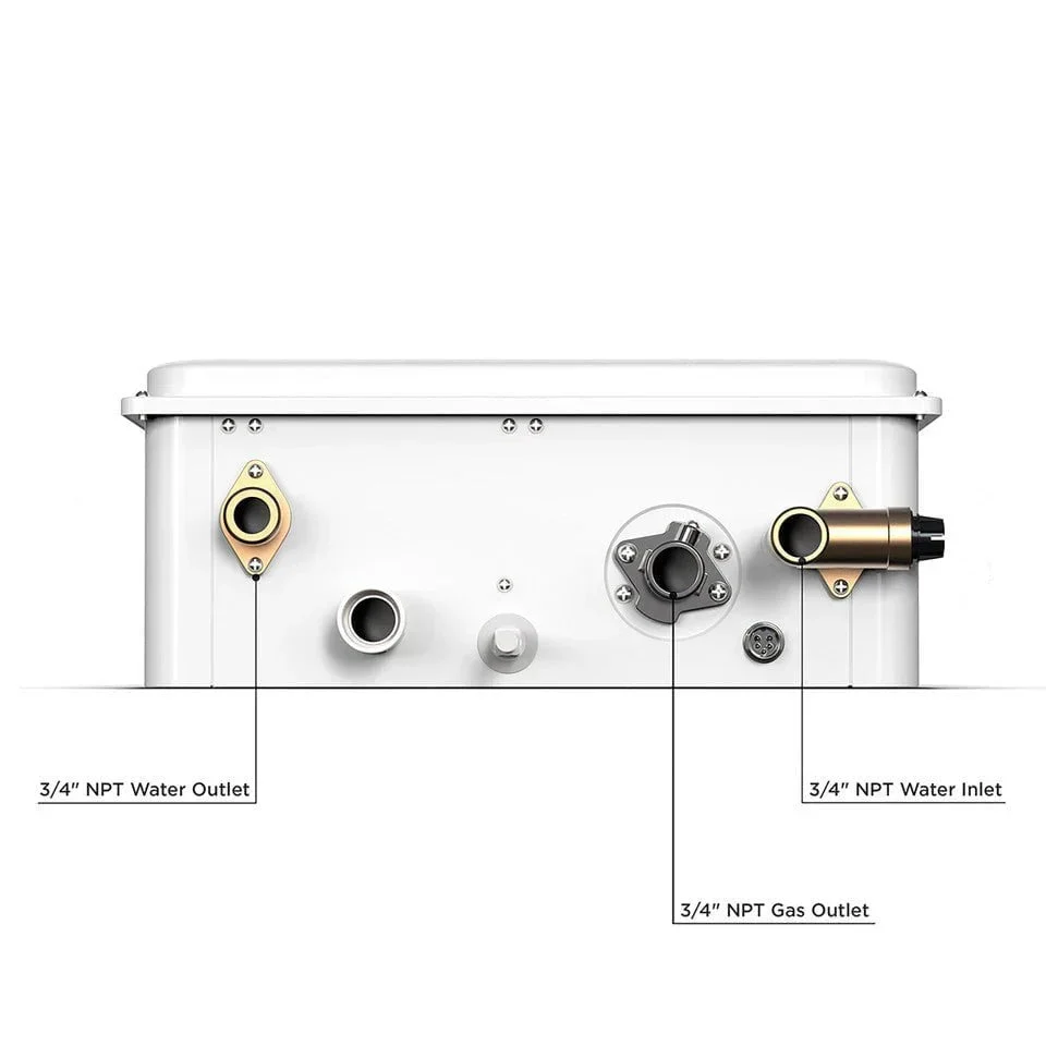 Eccotemp Builder Series Indoor 6.8 GPM Liquid Propane Tankless Water Heater - Image 9