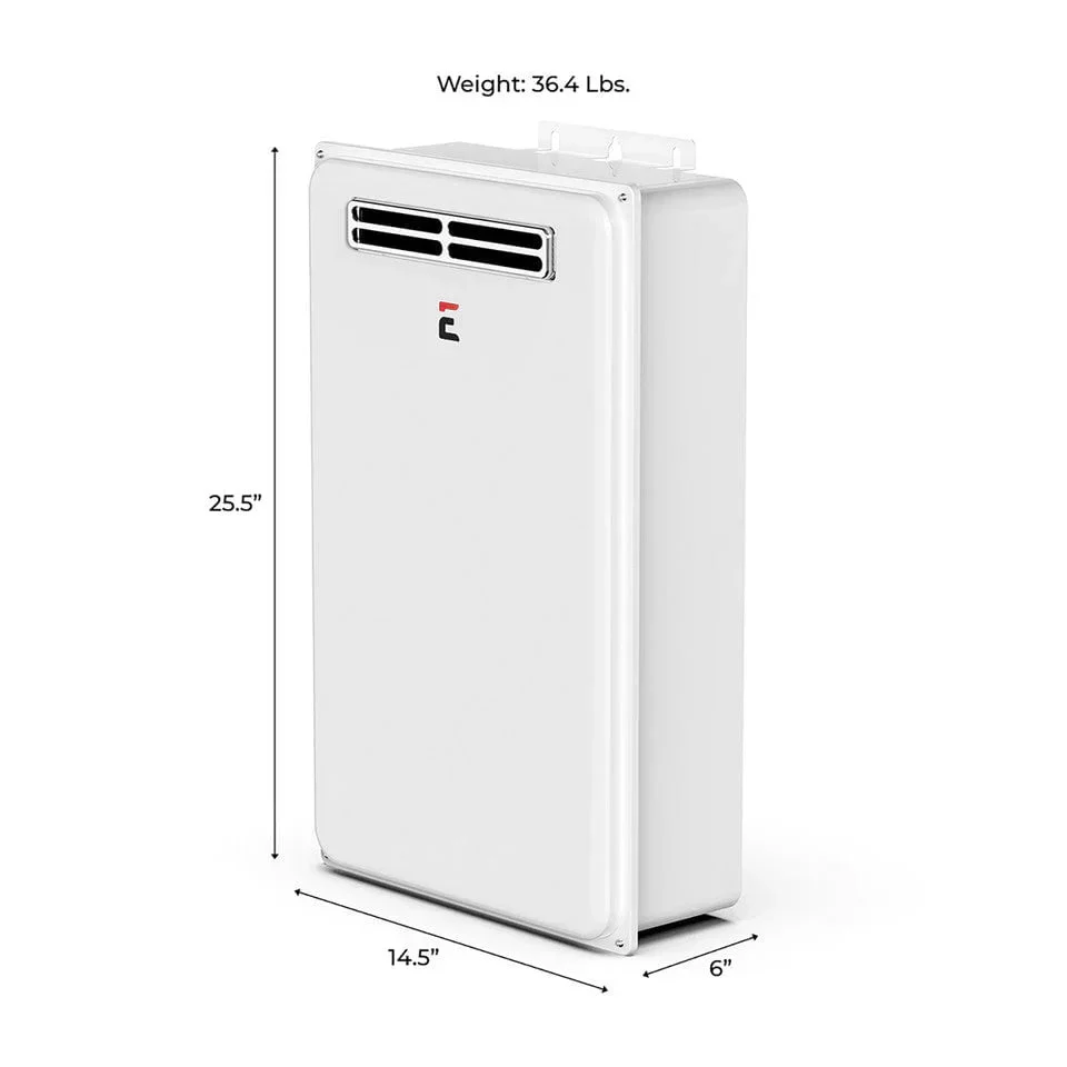 Eccotemp Builder Series Outdoor 6.8 GPM Liquid Propane Tankless Water Heater - Image 6